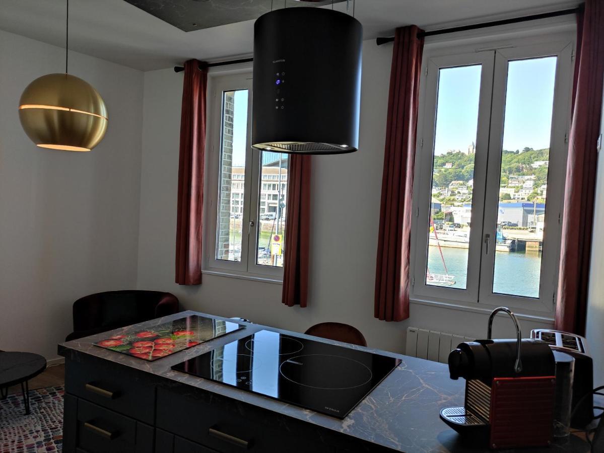 Le Reflet Des Voiles Face Au Port De Fecamp Lägenhet Exteriör bild